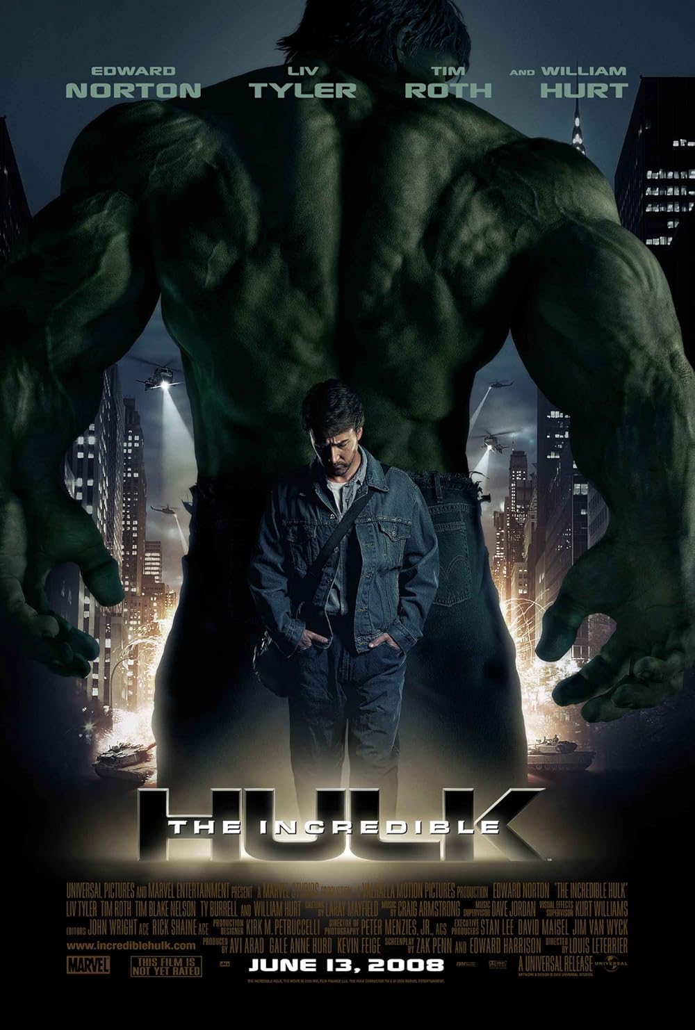 Download The Incredible Hulk (2008) Dual Audio {Hindi-English} Esubs Bluray 480p [400MB] || 720p [1GB] || 1080p [2.4GB]