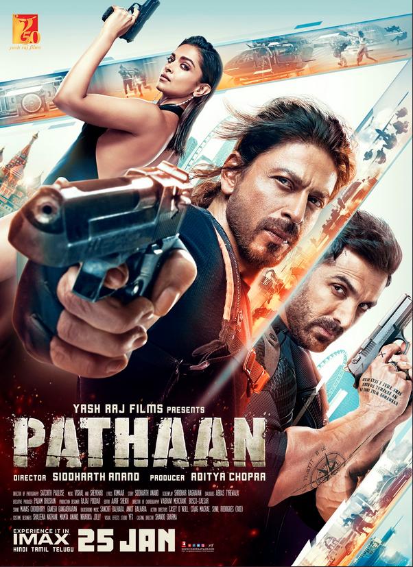 Download Pathaan (2023) Hindi Movie AMZN WEB-DL || 480p [450MB] || 720p [1.5GB] || 1080p [3.1GB]