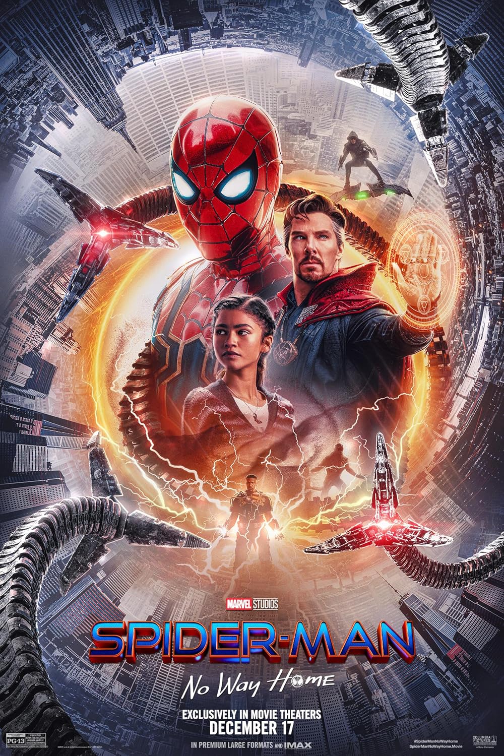 Download Spider-Man: No Way Home (2021) Dual Audio {Hindi-English} Bluray 480p [500MB] || 720p [1.3GB] || 1080p [3.1GB]