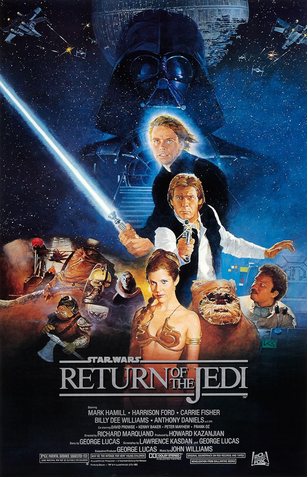 Download Star Wars: Episode VI – Return of the Jedi (1983) {Hindi-English} 480p [450MB] || 720p [750MB] || 1080p [3.1GB]